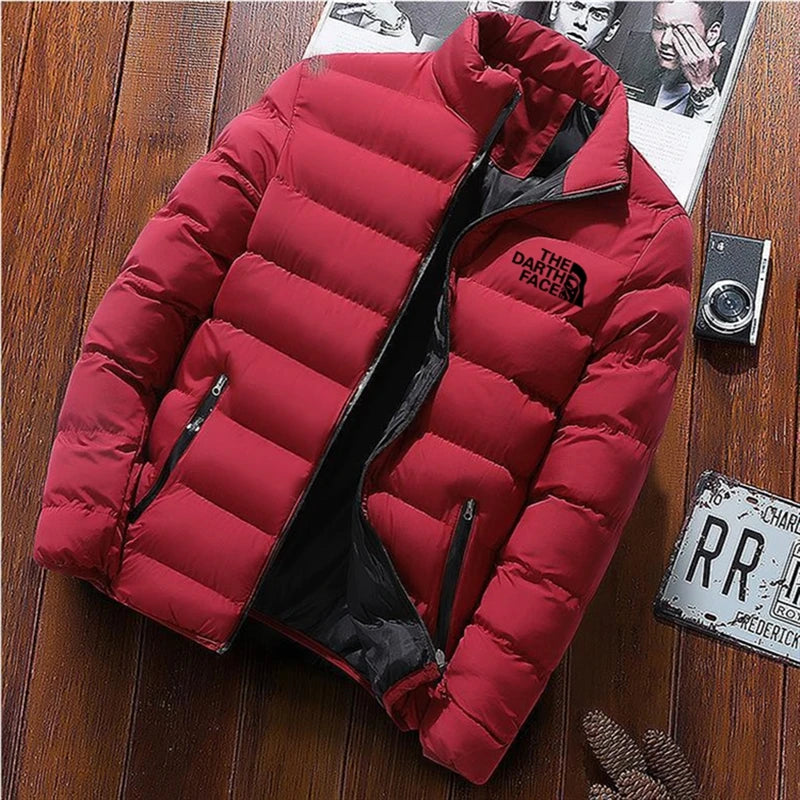 Men's Fall Winter Coats Fashion Cotton Padded Jacket