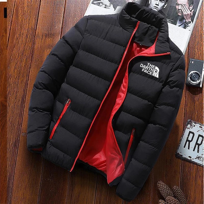 Men's Fall Winter Coats Fashion Cotton Padded Jacket