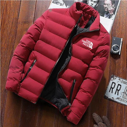 Men's Fall Winter Coats Fashion Cotton Padded Jacket