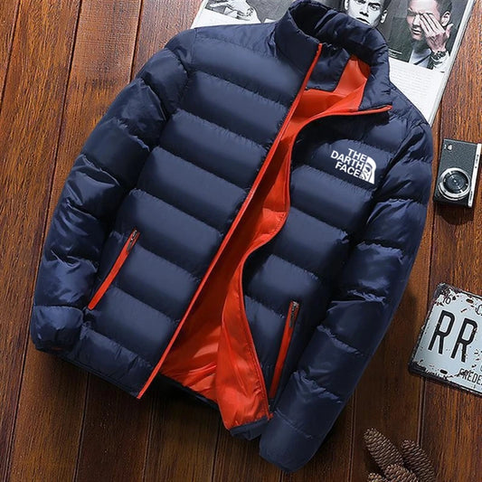 Men's Fall Winter Coats Fashion Cotton Padded Jacket